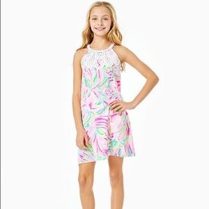 NWT Girls Mini Pearl Shift Dress